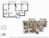 3 Bedroom 3B2a Floor Plan - The Merian